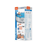 Bestway zwembad - met pomp en zwembad trap - 366x100 cm - wit