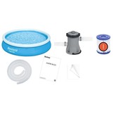 Bestway zwembad - opblaas zwembad - rond - 366 x 76 cm - blauw