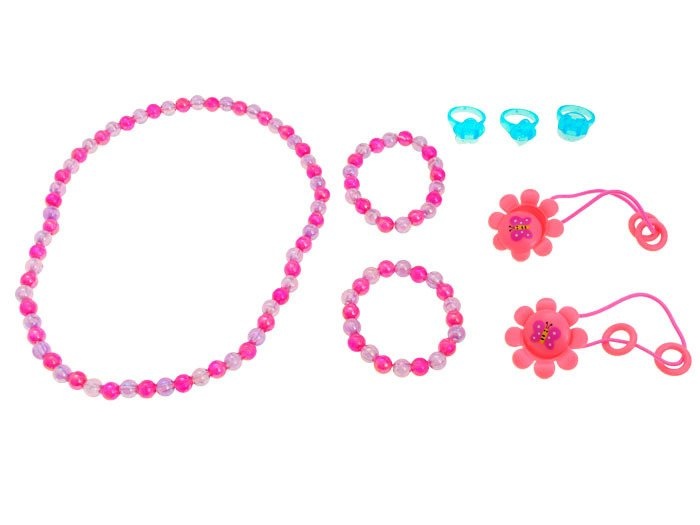 Kaptafel kind - 45x28x72 cm - met spiegel & accessoires - blauw