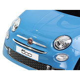 Loopauto 1 jaar - Fiat 500 - met geluid - 60x28x38 cm - blauw