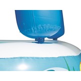 Kinderzwembad met dakje - Bestway -  147x147x122 cm - blauw
