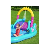 Kinderzwembad - met glijbaan - 274x198x137 cm - Bestway Unicorn