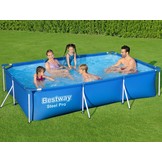 Bestway zwembad - opzetzwembad - 300x201x66cm - blauw