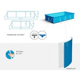 Bestway zwembad - opzetzwembad - 300x201x66cm - blauw