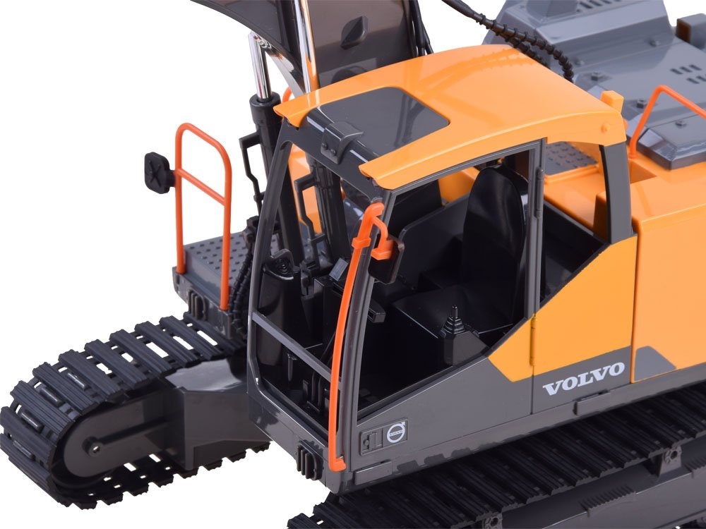 RC Graafmachine - Volvo - draait 660 graden - 1:16 - geel