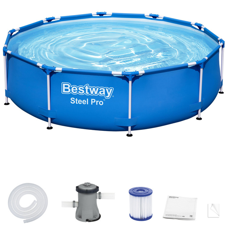 Bestway zwembad - Steel Pro - opzetzwembad - 305x76cm - blauw