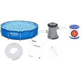 Bestway zwembad met pomp - opzetzwembad - 366x76 cm - blauw