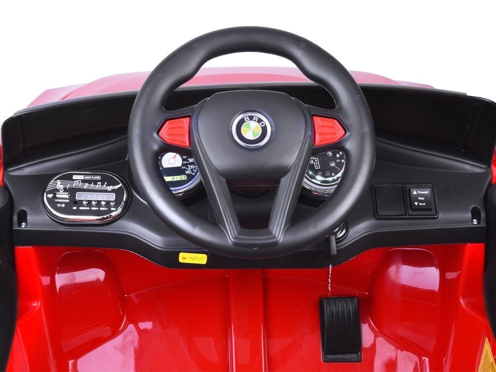 Elektrische kinderauto - accuauto - 3-5 km/u - 110x66 cm - zwart