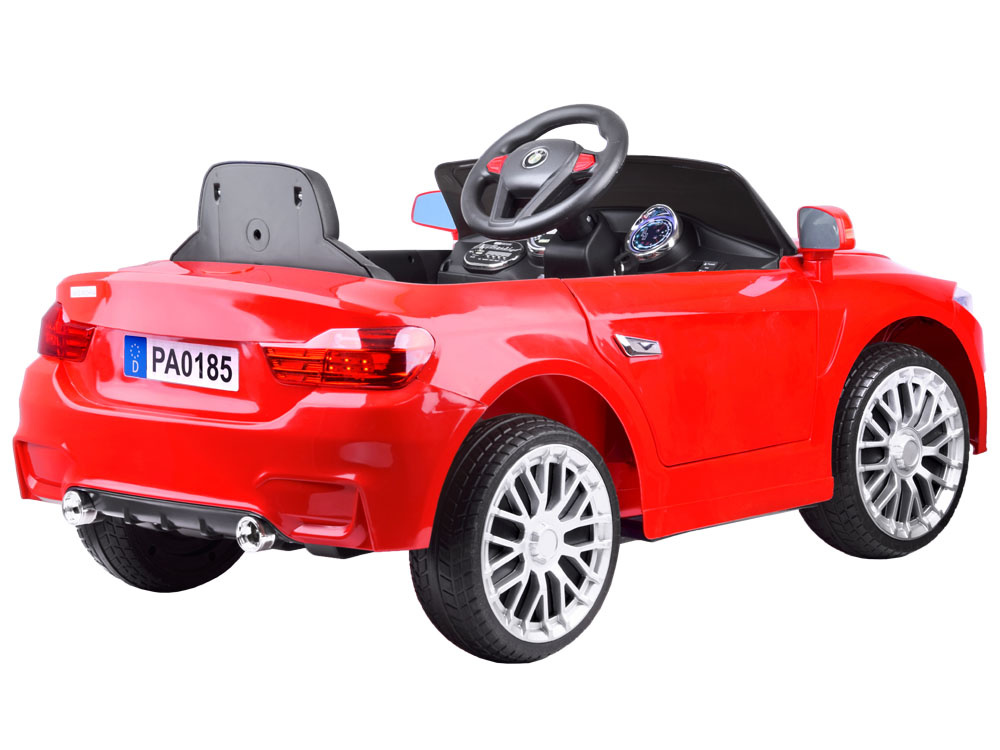 Elektrische kinderauto - accuauto - 3-5 km/u - 110x66 cm - zwart
