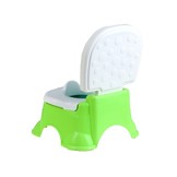 Potje kind - en opstapje - 2-in-1 - met muziek - groen