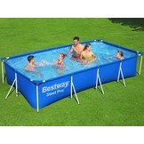 Bestway zwembad - opzetzwembad - 400x211x81cm - blauw