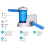Bestway Flowclear - filterpomp - 5678 l/u - filtertype III