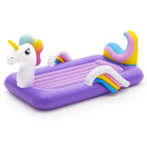 Bestway - Luchtbed - opblaasbed - 196x104x84 cm - unicorn