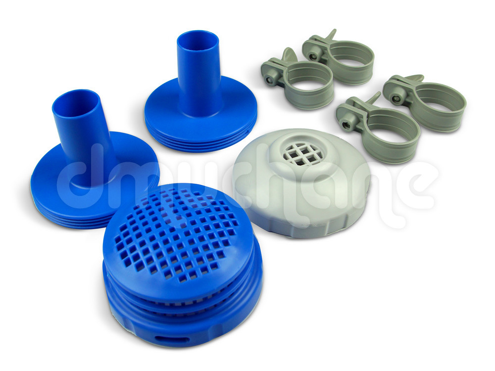 Intex zwembad filterpomp - 2006L per uur - papieren filter - grijs