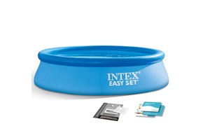 Intex opblaas zwembad - 305cm - 3853L - PVC - rond - blauw