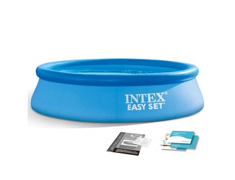 Intex opblaas zwembad - 305cm - 3853L - PVC - rond - blauw