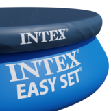 Intex opblaas zwembad - incl afdekzeil - 305x76cm - blauw