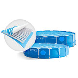 Intex opzetzwembad - 305x76 cm - PVC - blauw