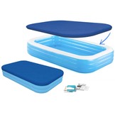 Bestway opblaas zwembad - 305x183x56cm - blauw