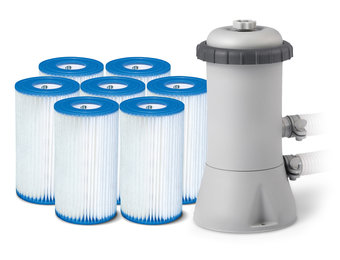 Intex zwembad filterpomp- 2006L/h - 32mm - incl 7 filters