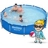 Bestway opzetzwembad - 366x76 cm - incl filterpomp & accessoires