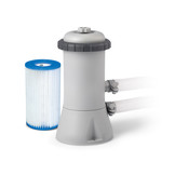 Intex Opzetzwembad - 366 cm - 76 cm - PVC - Grijs