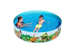 Bestway opzetzwembad - Ø183cm - 38cm hoogte - dino thema