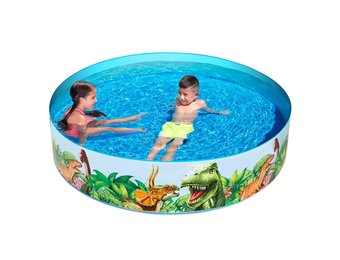 Bestway opzetzwembad - Ø183cm - 38cm hoogte - dino thema