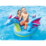 Intex opblaasbare zwembaddraak - Smok - 201x191cm - Groen