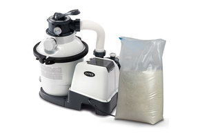 Intex zandfilterpomp - 4500L per uur - 254mm - incl 25 kg zand