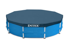 Intex - zwembad afdekzeil - ⌀457cm Diameter -vinyl - blauw