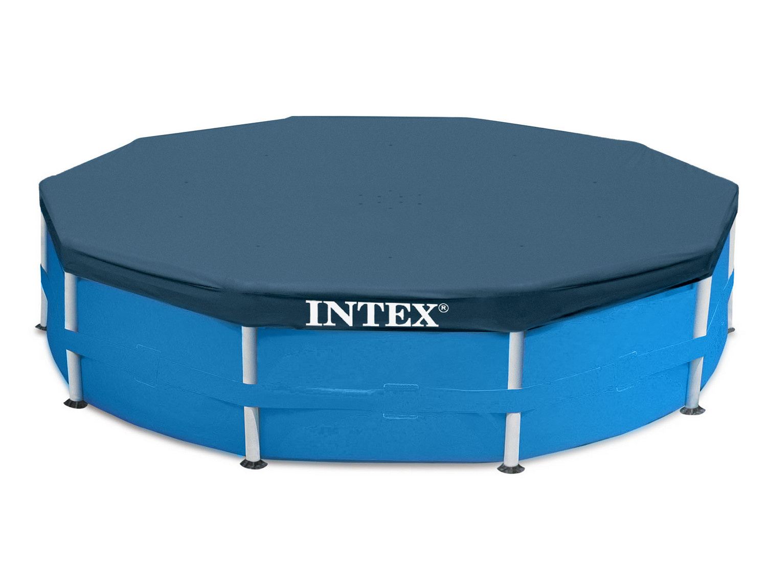Intex - zwembad afdekzeil - ⌀457cm Diameter -vinyl - blauw
