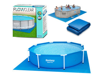 Bestway - zwembad grondzeil - universeel - 488x488 cm