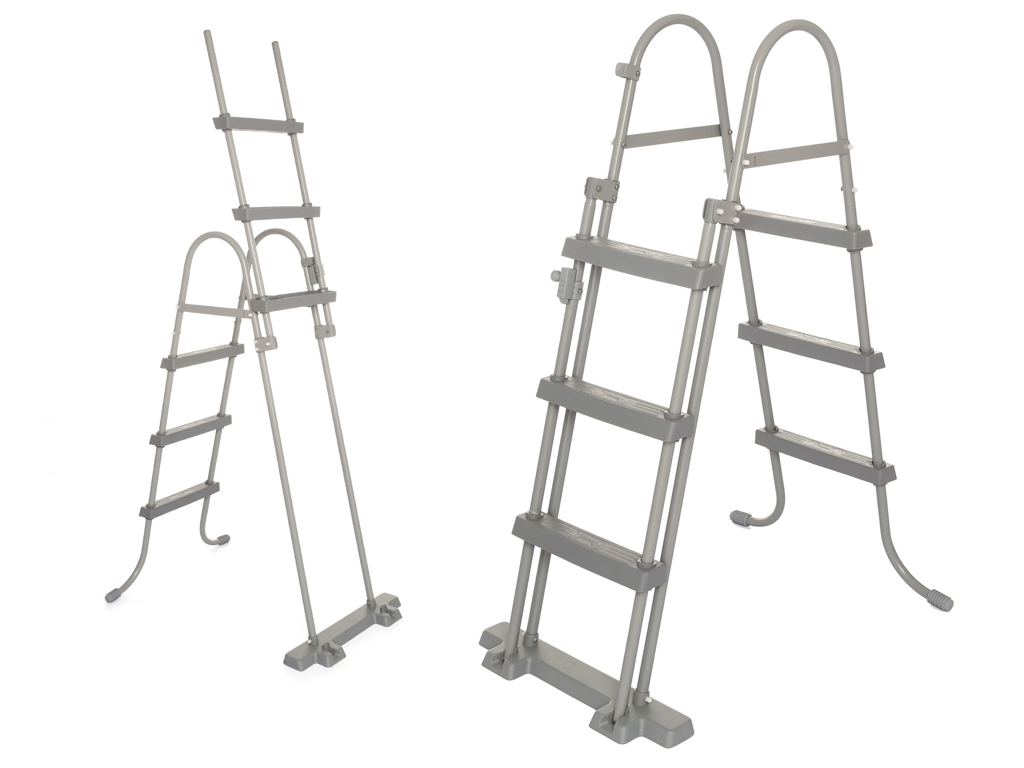 Bestway - zwembad ladder - 3 treden - antislip - 107cm