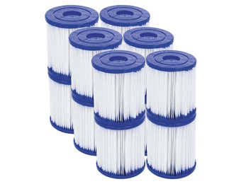 Zwembadfilter - Bestway - type I - set van 12 stuks