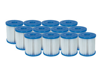 Zwembadfilter - Bestway - type II - set van 12 stuks