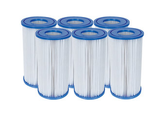 Zwembadfilter - Bestway - type III - set van 6 stuks