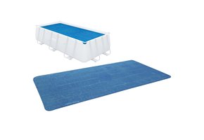 Bestway - zwembad afdekzeil - voor rechthoekige zwembaden - 380x180 cm