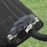 Intex - zwembad verwarmingspaneel - 120x120cm - 3-5°C - zwart