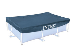 Intex zwembad afdekzeil - 460x226cm - blauw