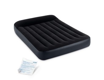 INTEX Luchtbed - 2 persoons - 191x137x25cm - zwart