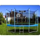 Trampoline - ø374 cm - 150 kg max. - met ladder & net