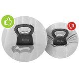 INTEX Luchtbed - 1 persoons - 191x99x25cm - groen, grijs