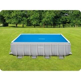 Intex - zwembad afdekzeil  - 378x186cm - blauw