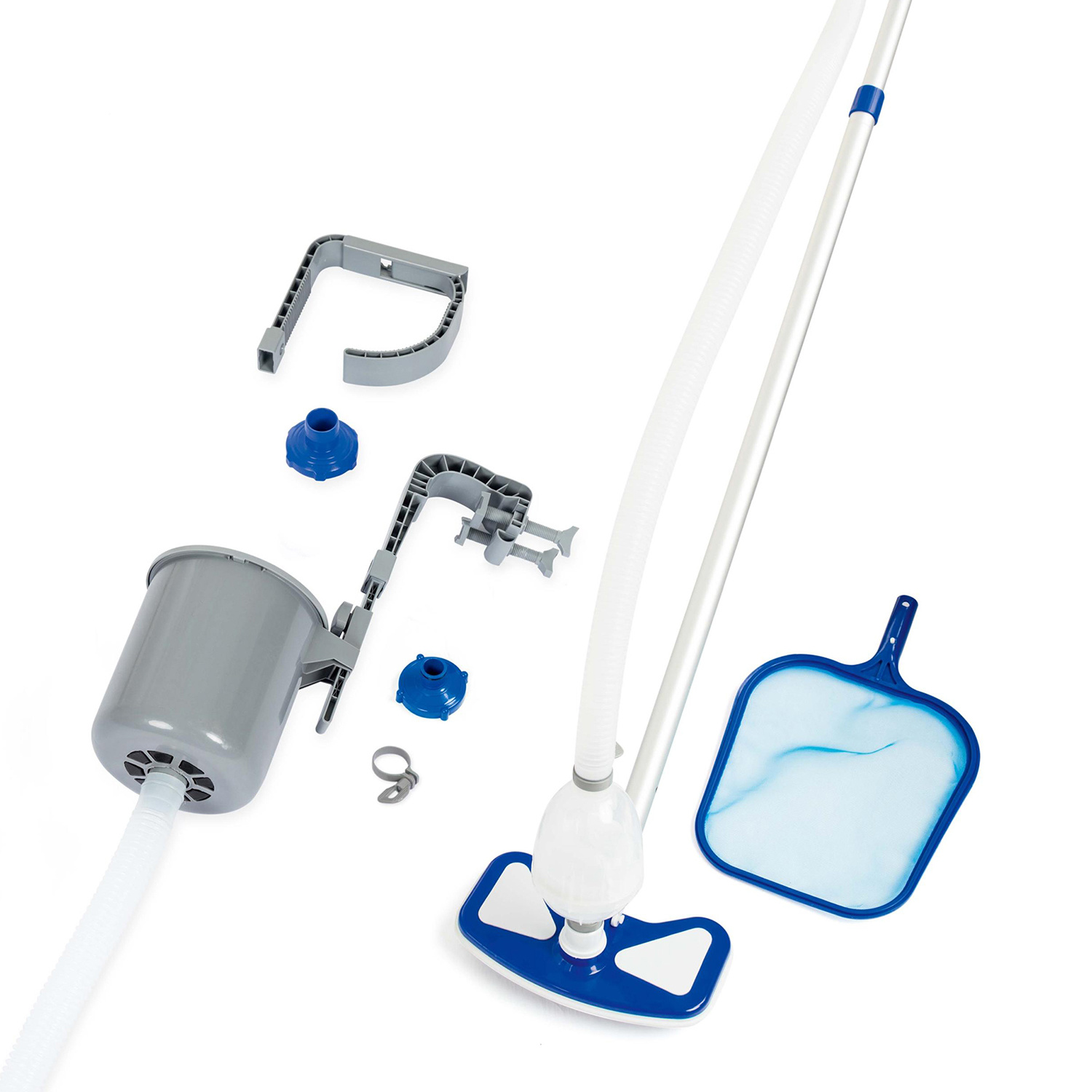 Bestway - zwembad schoonmaakset - met stofzuiger en skimmer
