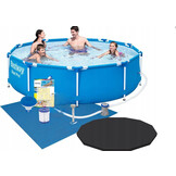Bestway zwembad steel pro frame - 366 x 76 cm - complete set