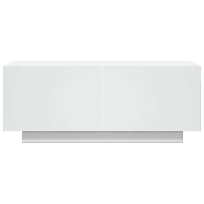 Modernes TV-Lowboard Weiß (100x35x40 cm) - Bis zu 35% sparen!