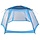 Poolzelt 590x520x250 cm Blau Stoff mit PA-Beschichtung – Sonnenschutz und Überdachung