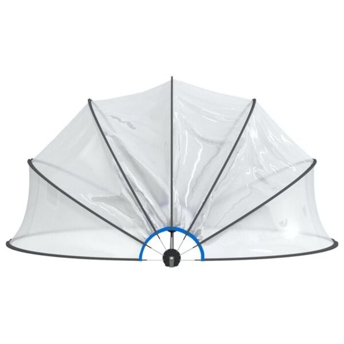 Poolüberdachung 500x250 cm transparent - Jetzt bis zu 35% reduziert!