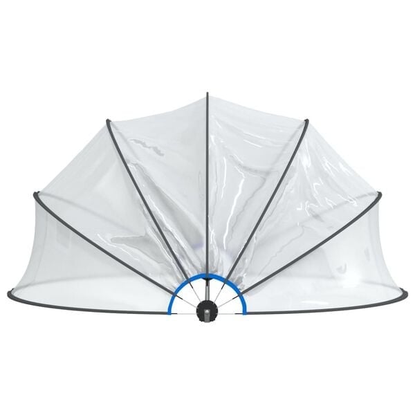 Poolüberdachung 500x250 cm transparent - Jetzt bis zu 35% reduziert!